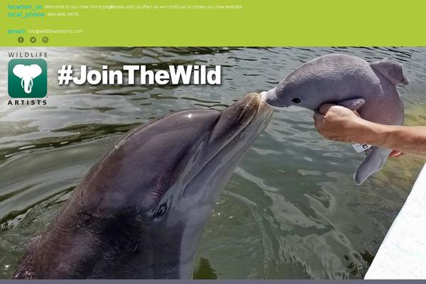 wildlifeartistsinc.com site used Theme47833