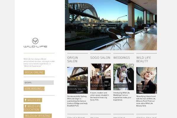 wildlifehair.com.au site used Thecolumnist