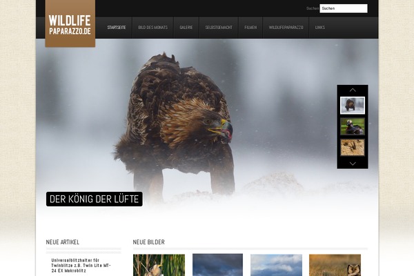 Fotografie theme site design template sample