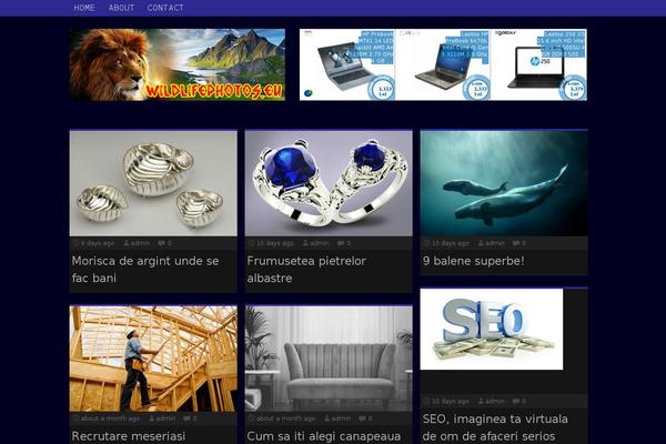 Tribbiani theme site design template sample