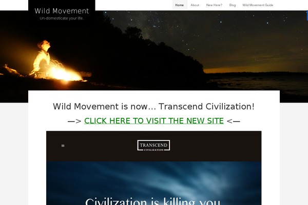 Adventure theme site design template sample