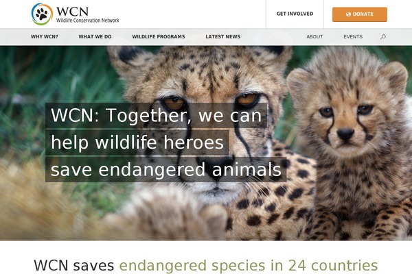 wildnet.org site used Wcn-theme