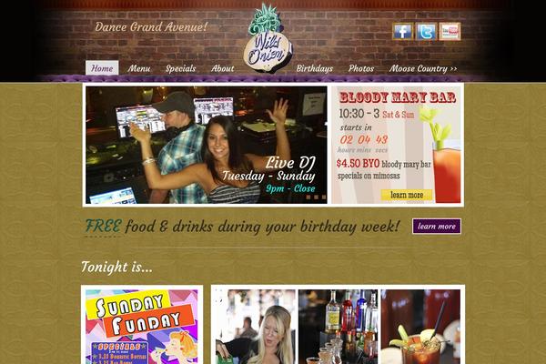 Feast theme site design template sample