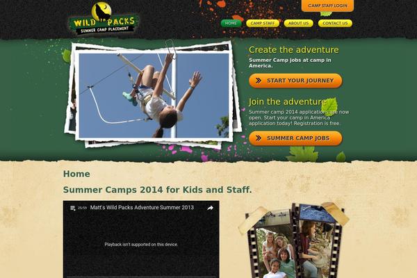 wildpackssummercamps.com site used Wildpacks