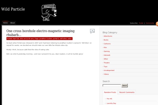 Width Smasher theme site design template sample