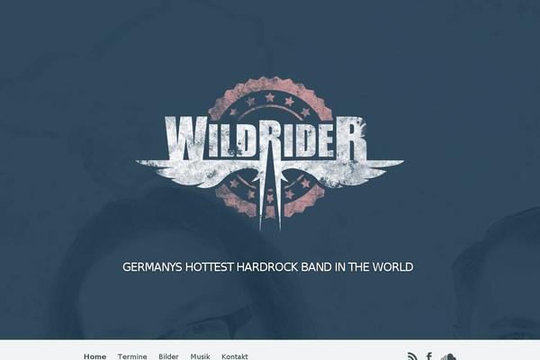 Harmony theme site design template sample