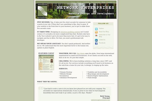 Connections Reloaded theme site design template sample