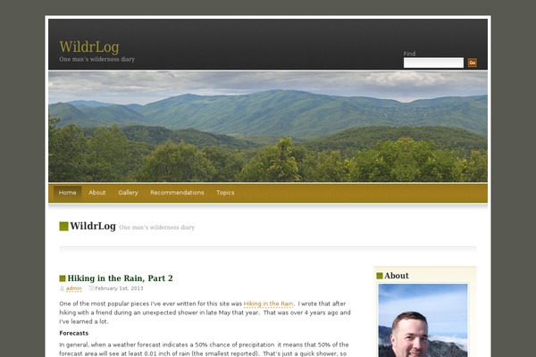 Fallseason theme site design template sample