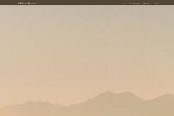 Ultimatum theme site design template sample