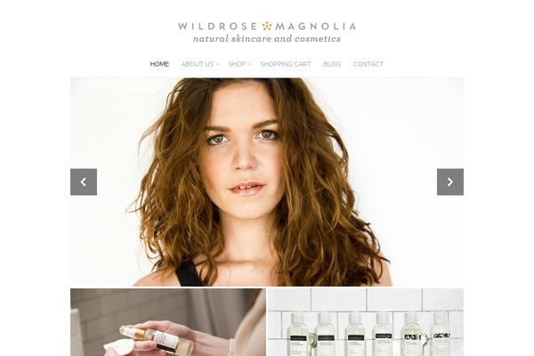 Organic Shop theme site design template sample