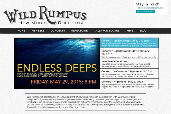 wildrumpusmusic.org site used Ultracare