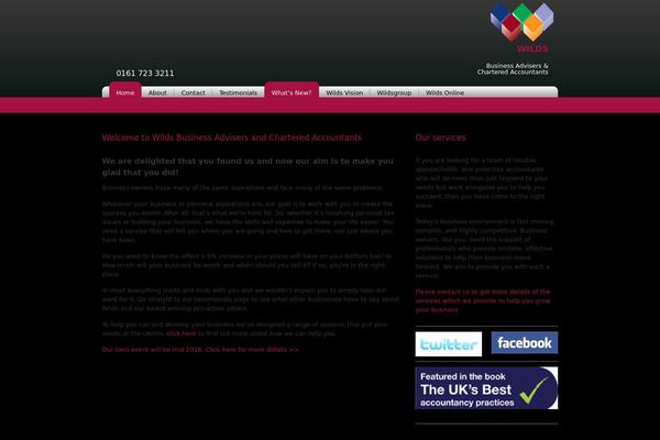 BlankSlate theme site design template sample
