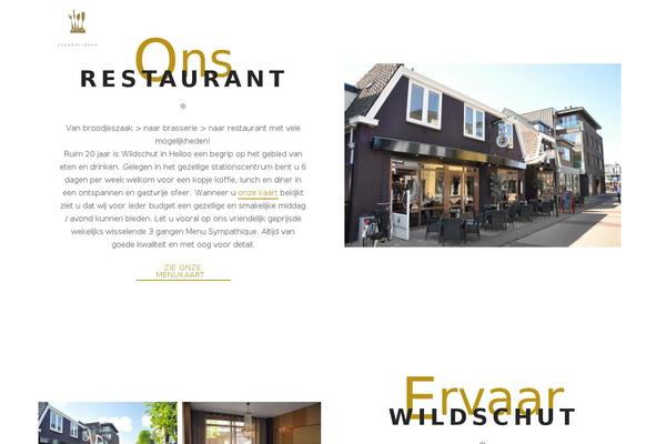 ROSA Child theme site design template sample