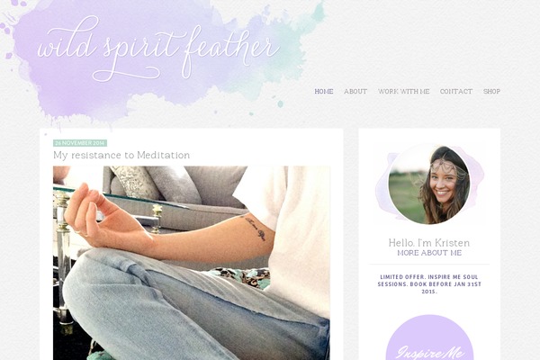 wildSpiritFeather theme websites examples