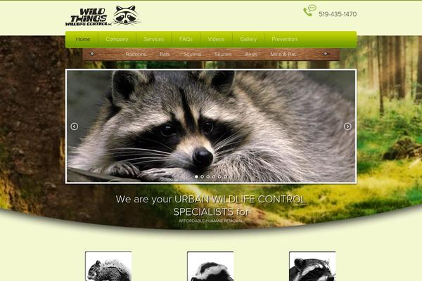wildthingswildlifecontrol.com site used Tnp-wordpress