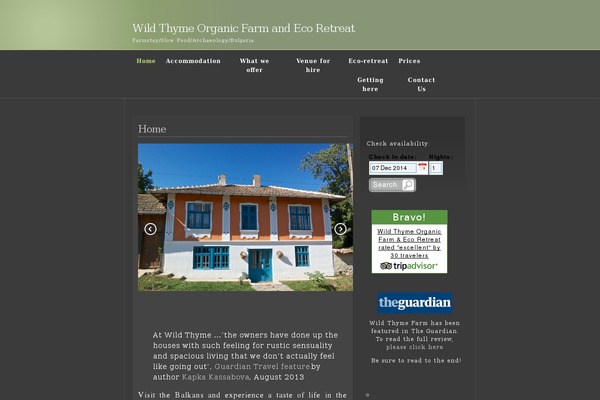 wildthymefarm.org site used Emire