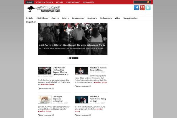 Site using Image Slider plugin