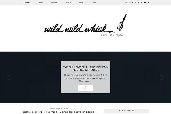 Site using Visual Recipe Index plugin