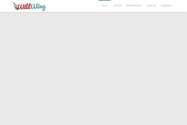 X Child theme site design template sample