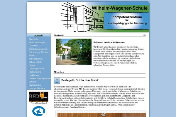 wilhelm-wagener-schule.de site used Schule