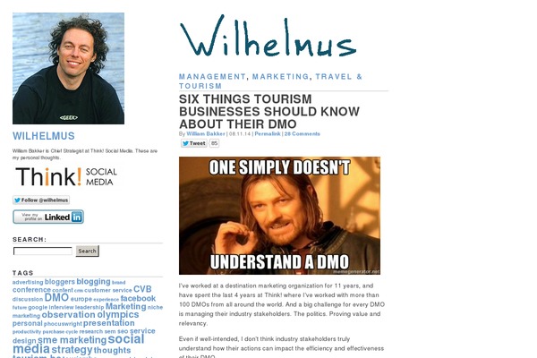 Upstart Blogger Minim theme site design template sample