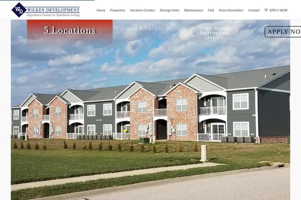 Highend theme site design template sample