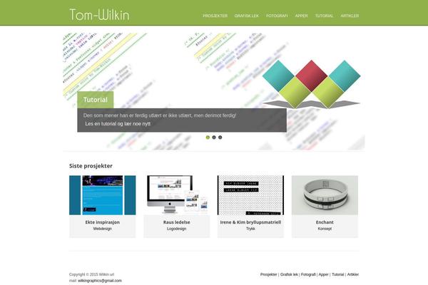 Corpo theme site design template sample
