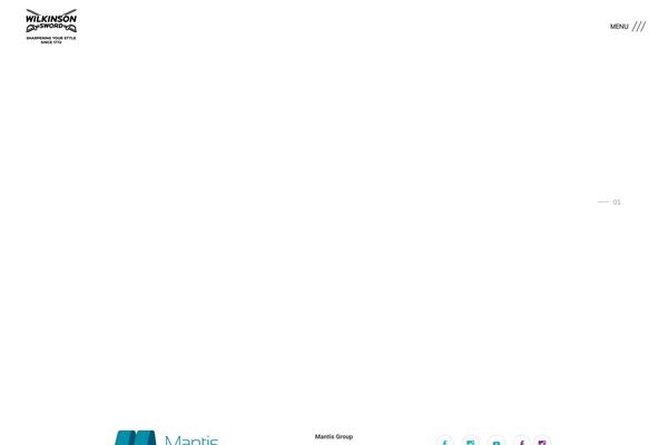 Vakker theme site design template sample