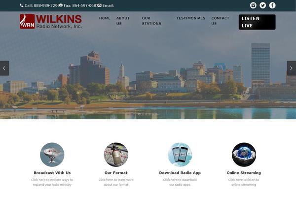 Site using HMK Featured Images for Categories and pages. plugin
