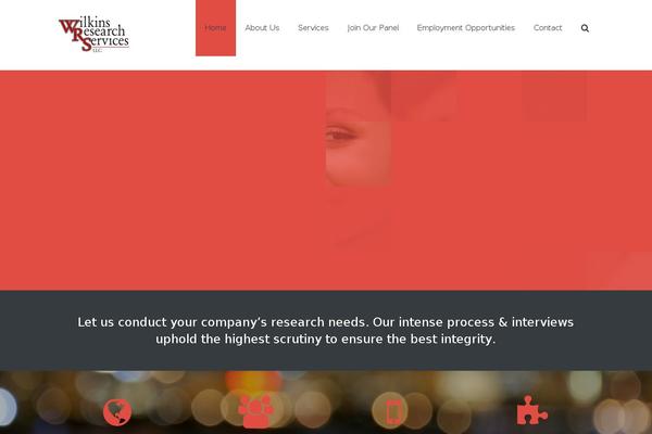 Impreza theme site design template sample