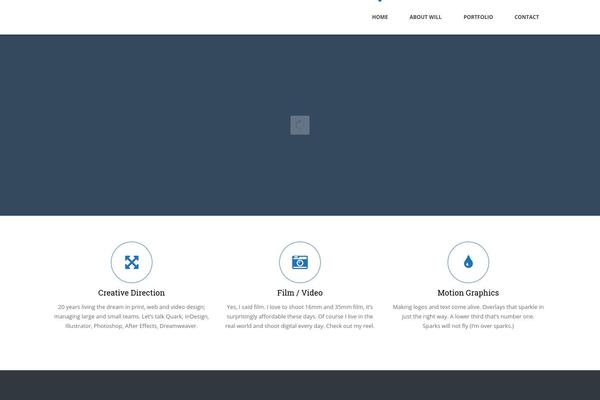 Zeta theme site design template sample