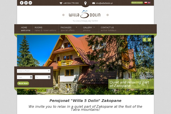Nice Hotel theme site design template sample