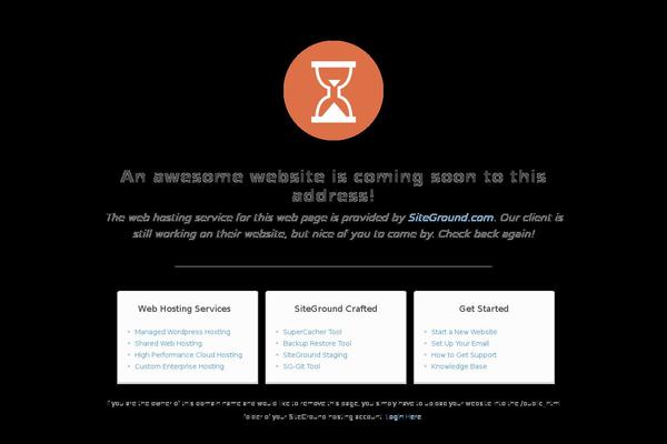 Site using Our Team Showcase plugin