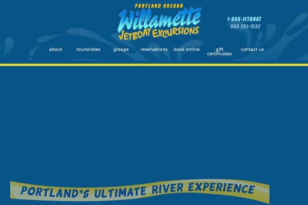 willamettejet.com site used Willamette-jetboat