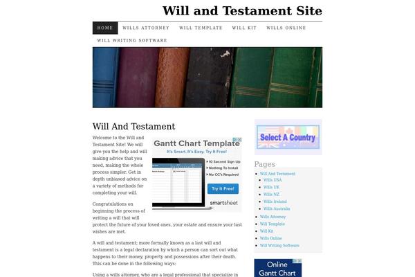 Pilcrow theme site design template sample