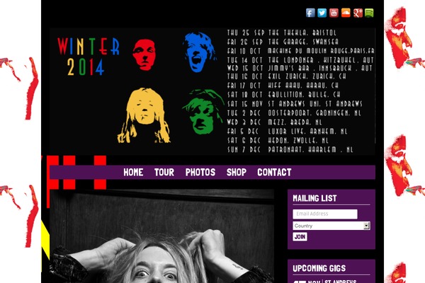 Site using Flex-slider plugin
