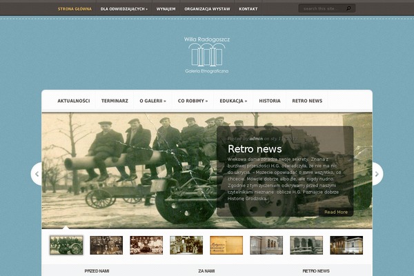 Aggregate theme site design template sample