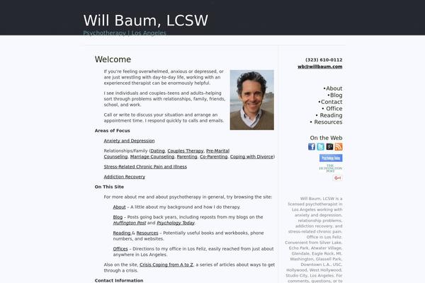 Tressimple theme site design template sample