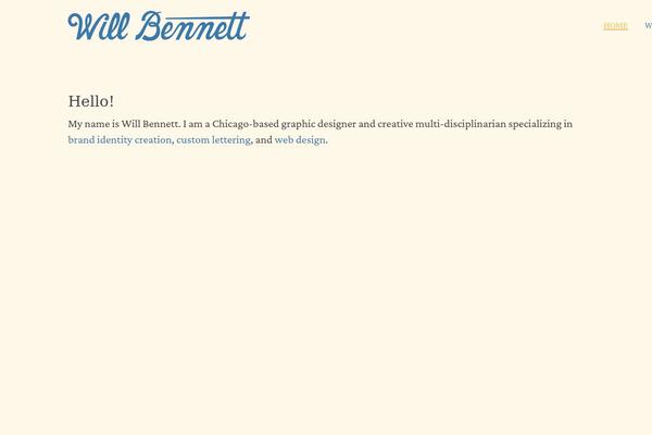 Lekker theme site design template sample
