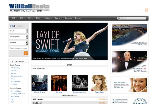 Site using Instant Search & Suggest plugin
