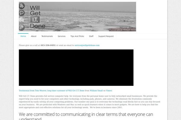 Mexin theme site design template sample