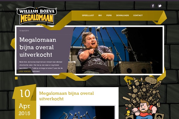 Blogo theme site design template sample