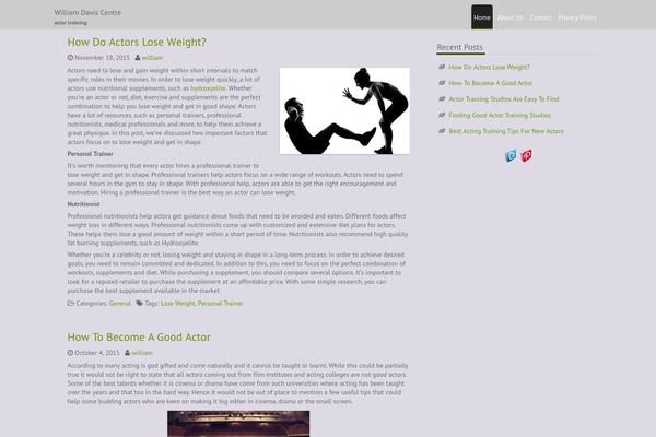 fGreen theme site design template sample