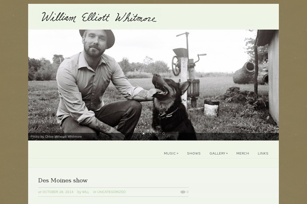 Dandelion theme site design template sample