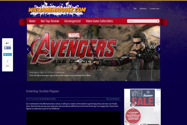 williamenriquez.com site used Supertheme