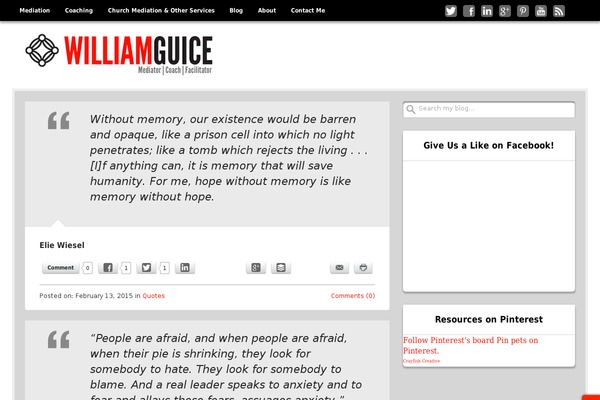 Get Noticed theme site design template sample