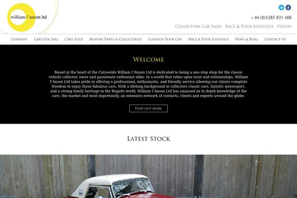 Wa theme site design template sample
