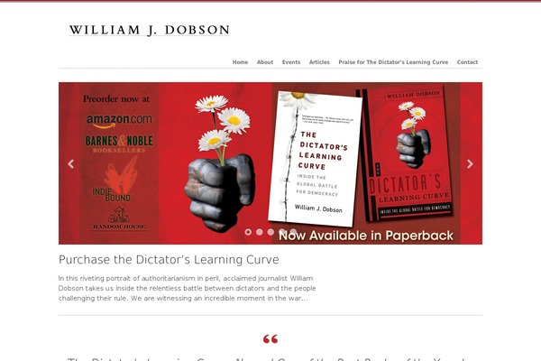 williamjdobson.com site used Presstwo