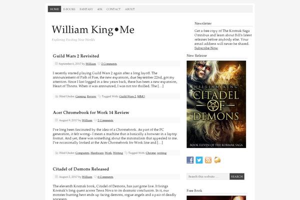 Parallax Frame theme site design template sample