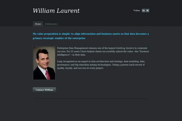 Aqua theme site design template sample